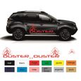 Autocollant Rouge  - Dacia Duster - Adhésif Kit complet Adventure 10-0