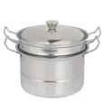 Pot à vapeur Playtoy, cuiseur à vapeur compact, ustensiles de cuisine jouets pour produits de cuisine jouets fournitures de-0