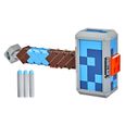 Nerf Minecraft - HASBRO - Marteau lance-fléchettes Stormlander - Capacité 3 fléchettes-0