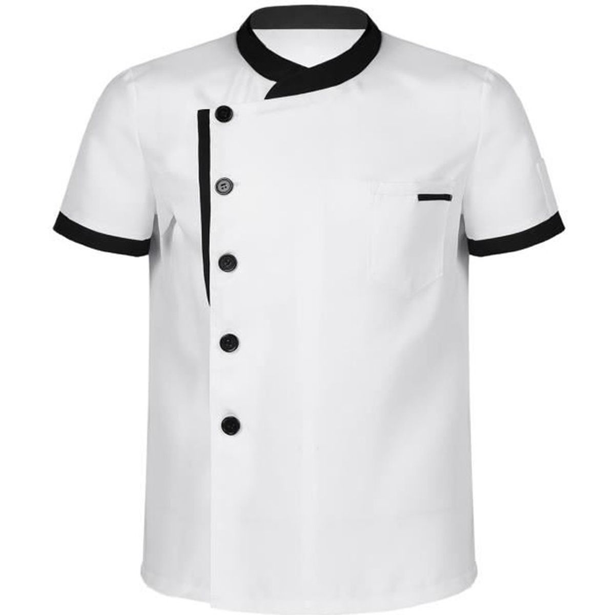 Veste De Chef Nanxson Manches Courtes - Mixte Respirante Avec Maille