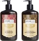 Duo Arganicare shampooing et après shampooing à l’huile de ricin