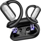 DJOIN Écouteurs sans Fil Sportif Oreillettes Bluetooth 5.4 Étanche IPX7 Son Hi-Fi Stéréo Écouteurs Ouverts Affichage LED