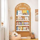 SoBuy® KMB08-W Bibliothèque Murale Étagère à Livres Enfants Étagère de Rangement avec 4 Étages