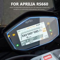 1 Jeu - Film De Protection D'écran De Tableau De Bord Pour Moto Aprilia, À Gratter, Pour Rs660 Rs 660 2020 20