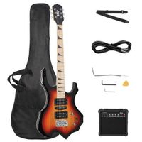 FCH Kit de Guitare électrique Amplificateur de 20 W - micro double-simple-double