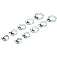 10 collier de Serrage Inox Tailles 17-32mm Réglable Collier
