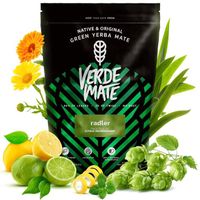 Yerba Maté Verde Mate Radler - avec du Houblon Sans Poussière Fruité Mate du Brésil Non Fumé - 500g
