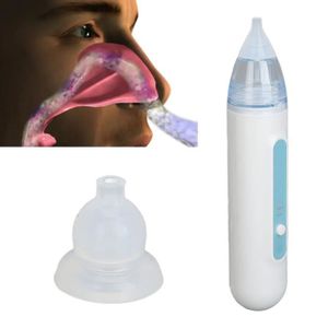 MOUCHE-BÉBÉ SHO ventouse électrique pour nez de bébé Aspirateur Nasal pour bébé, en Silicone souple détachable, sécurité électrique, B 11611