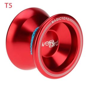 YOYO - ASTROJAX T5-rouge - Magic Yoyo-Yo-yo professionnel en alliage d'aluminium pour enfants, Yo-yo V3, YOéquilibre, ne répo