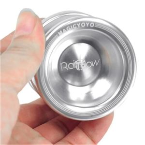 YOYO - ASTROJAX Argent - Free shipping Red Magic YoYo T6 Rainbow Aluminum Professional Yo-Yo Toy