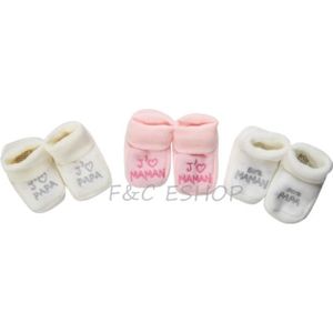 20 SERVIETTES CHAUSSON BÉBÉ FILLE 33x33C - Cdiscount Maison