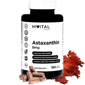 TONUS - VITALITÉ Astaxanthine 8 mg | 180 gélules végétaliennes