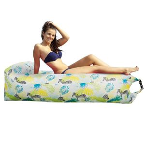 Canapé Gonflable Sans Gonfleur Pour Jardin, Piscine, Plage, Neuf En Sac 30 Cm