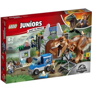 ASSEMBLAGE CONSTRUCTION LEGO® Juniors Jurassic World™ 10758 L’Évasion Du T