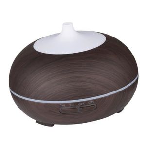 HUMIDIFICATEUR ÉLECT. RUNING-Humidificateur 500ml LED Diffuseur Aroma Pu