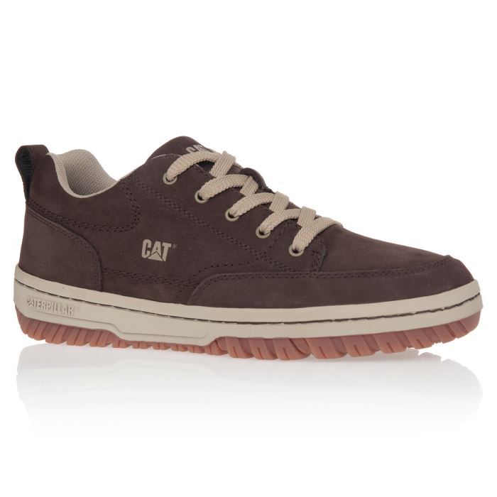 CATERPILLAR Baskets Decade Chaussures Homme Marron - Cdiscount