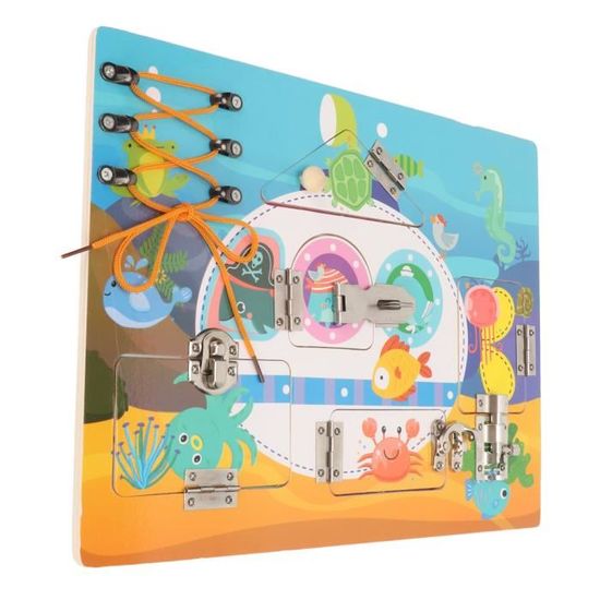 Moslate Poubelle Sensorielle En Bois - Jouets à Vaisselle En Bois M Mini Cuilleres En Bois Et Pinces En Bois Pour Amz B09