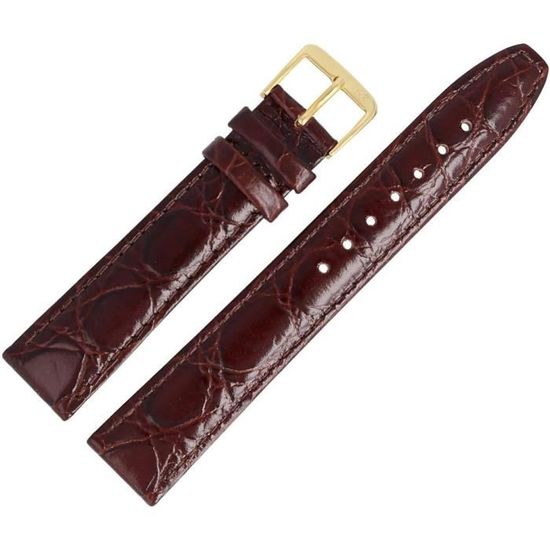 Bracelet montre cuir Veluro turquoise sans coussinet 18mm 20mm 22mm 2