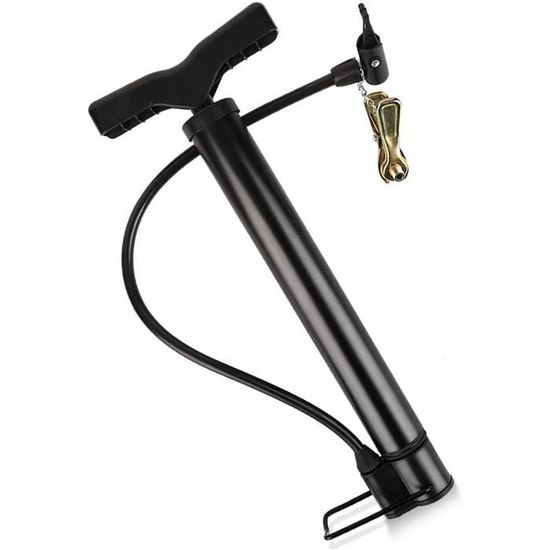 Pompe à Pied Pour Vélo-Pompe à Air Au Sol-Pompe à Vélo Avec Manomètre