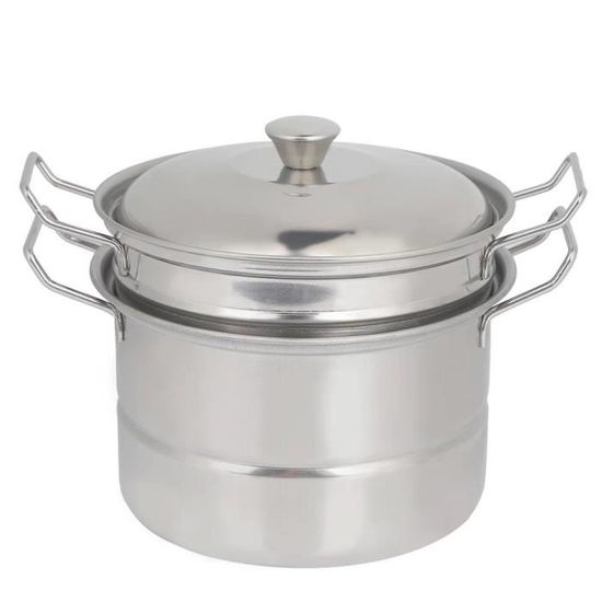 Pot à vapeur Playtoy, cuiseur à vapeur compact, ustensiles de cuisine jouets pour produits de cuisine jouets fournitures de