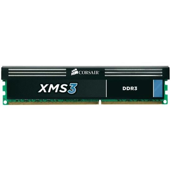 Mémoire 8Go CORSAIR XMS DDR3-RAM 1600 MHz 9-9-9-24 240pin DIMM
