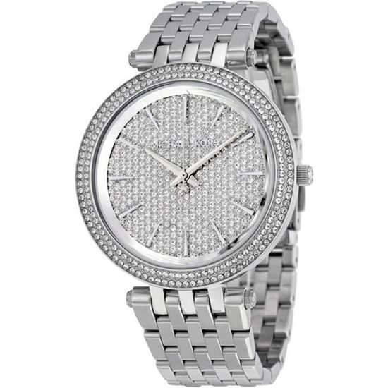 Montre Femme DKNY Dorée à Cristaux - Occasion, Style Pavé étincelant