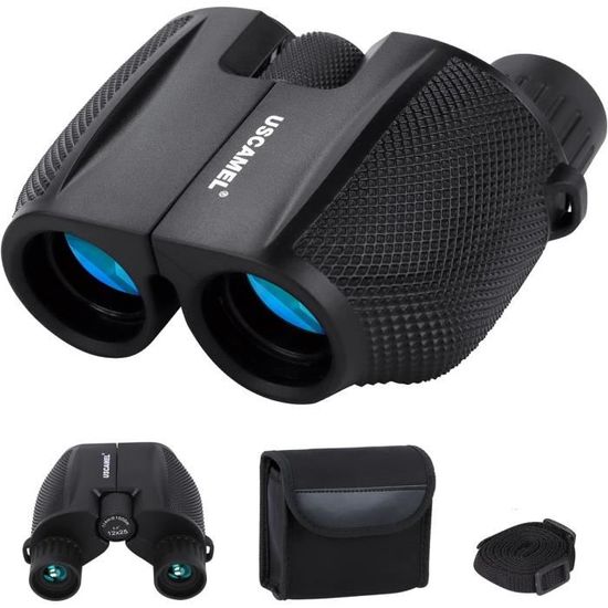 Jumelles 12x42 Compactes Pour Adultes - Prisme BAK4 HD, étanches, Vision Faible Lumière - Observation Oiseaux Et Nature
