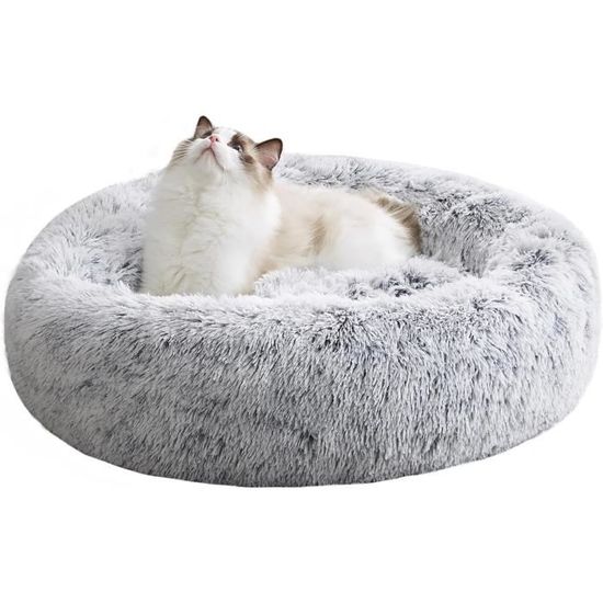 Western Home Panier Rond Pour Chien Coussin Chat Anti Stress Coussin