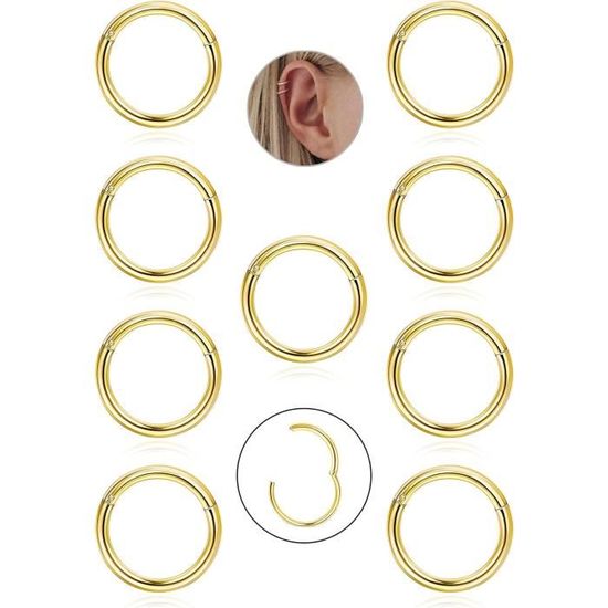 Morfetto Cartilage Helix Boucles D'oreilles Créoles Conch Piercing