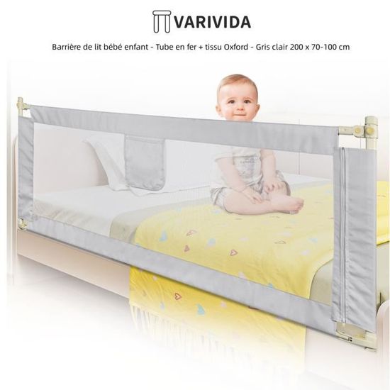 Barrière de sécurité de lit d'enfant Vert 200x25 cm Tissu | Leroy Merlin Barrière de sécurité de lit d'enfant Vert 200x25 cm Tissu | Leroy Merlin