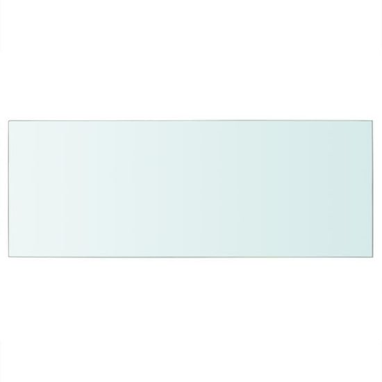 Étagères Murales/Panneaux D'étagère/corniches - 2 Pcs - Verre Trempé - Transparent - 30 X 25 Cm