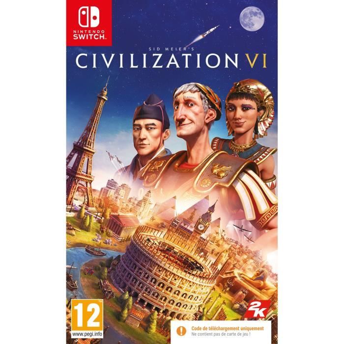 Civilization VI Code in a Box SWITCH - vue 4