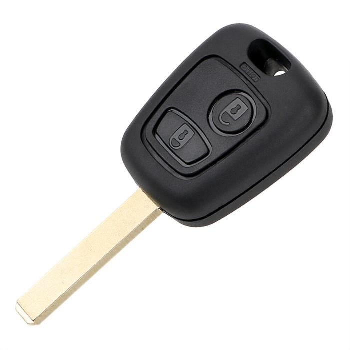 Coque De Remplacement Pour Clé Citroën C1 C2 C3 C4 C5 - 2 Boutons, Avec Lame Vierge, Sans électronique - 4