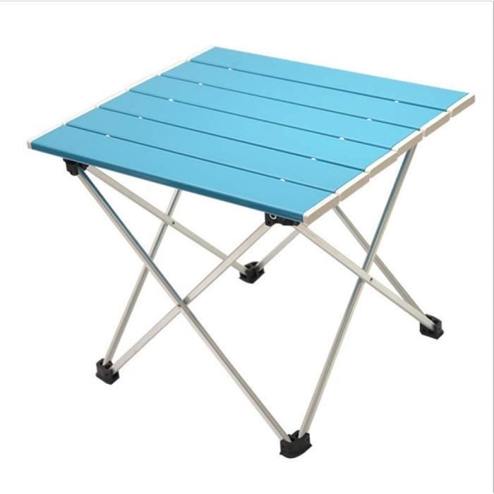 Tables de jardin LGFSG Table Pliante Meubles d'extérieur de Jardin Tables Pliantes carrées Noires, Tables d'extérieur po 100983