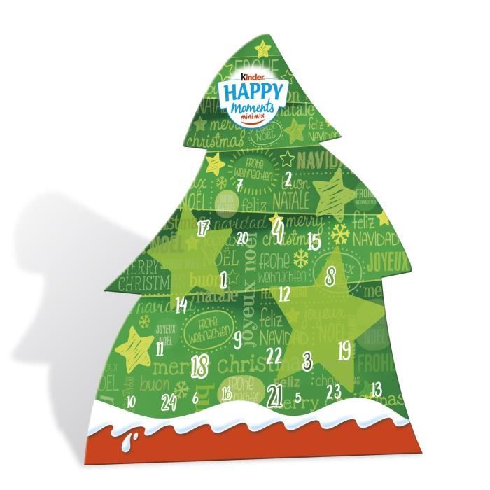 Chocolat calendrier de l'avent Happy Moments KINDER
