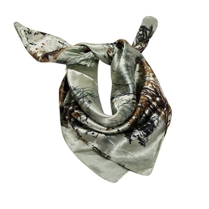 BANDANA - FOULARD - CRAVATE - ECHARPE - NOEUD PAPILLONFemmes élégantes tête cravate cheveux cravate foulard en satin de soie
