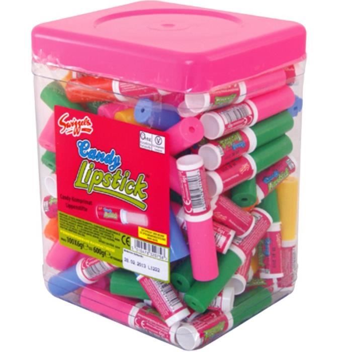 Rouge à lèvres de Candy, 100 pièces