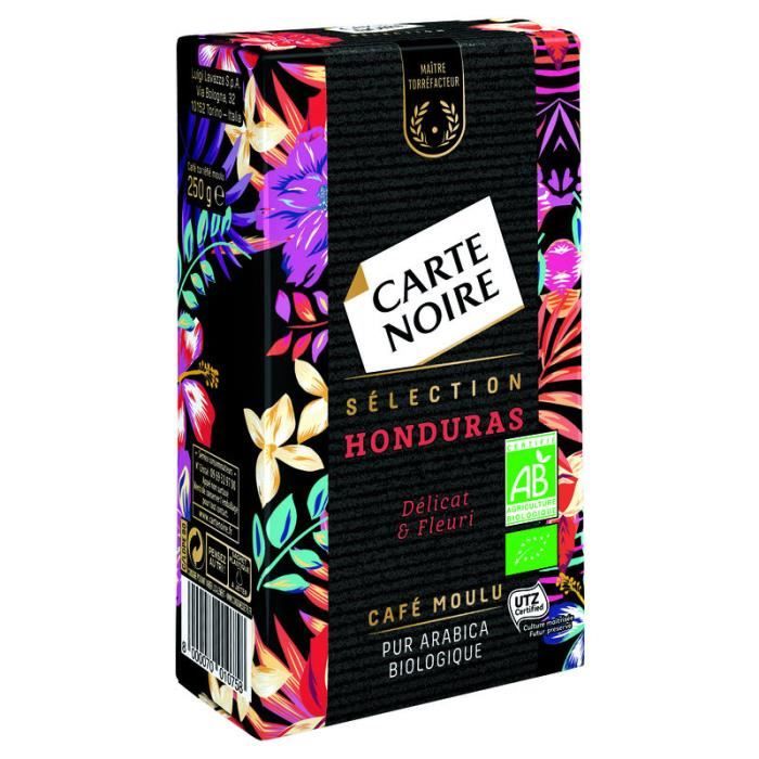 CARTE NOIRE Café moulu Sélection Honduras Bio - 250 g