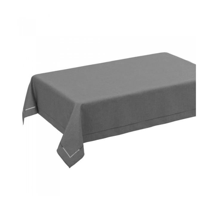 Nappe Rectangulaire Grise - 210x150cm 0,000000