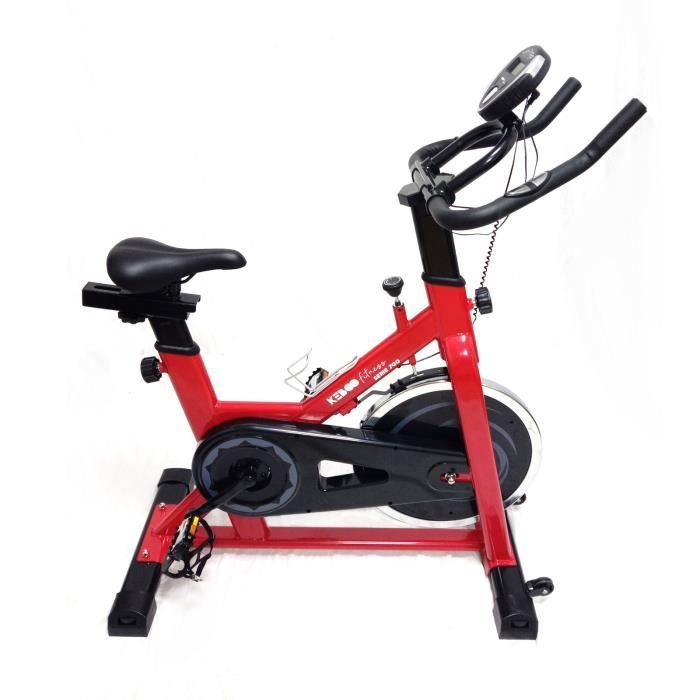 Vélo de Biking Keboo Serie 700 Masse d'Inercie de 15 kg, con 8 Programmes, Siège et Guidon Réglable Moniteur LCD