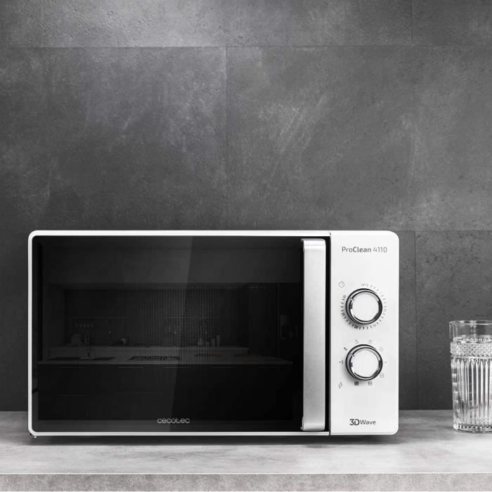 Micro ondes avec Grill de 20L 700W et grill 800W noir blanc