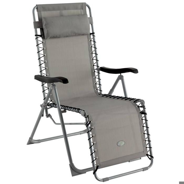 Fauteuil relax silos gris