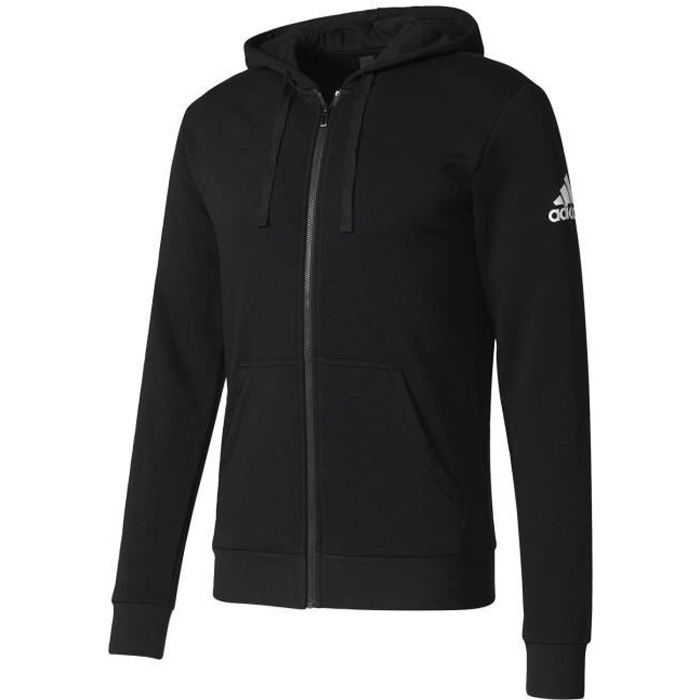Adidas Performance Veste à Capuche Essential Base Slb noir, vêtements homme