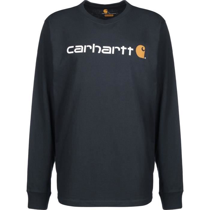 Carhartt Core Logo T-shirt manches longues VETEMENTS - LINGERIE>PULL - GILET>SWEATSHIRT