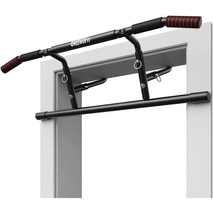 OneTwoFit Barre de Traction de Porte Multiple Musculation du Corps Barre d'Entrainement OT216