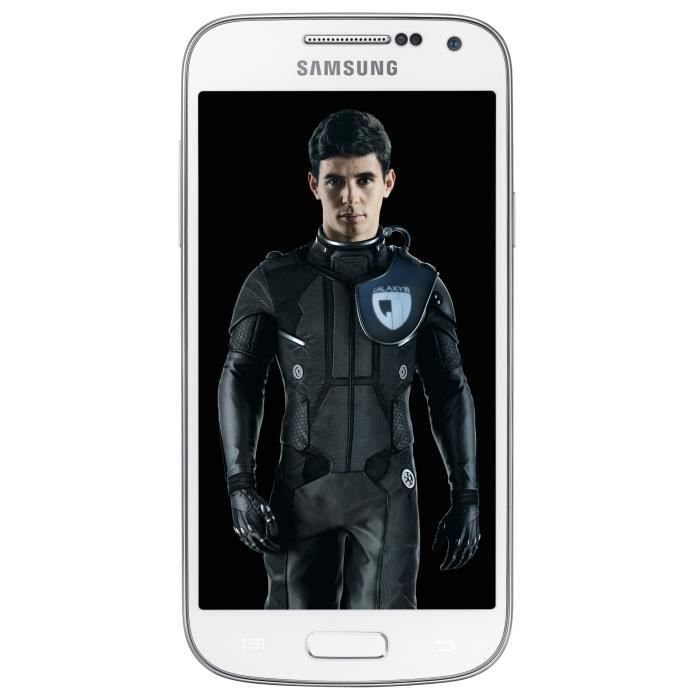 Samsung Galaxy S4 mini Smartphone débloqué 4G (Ecran: 4.3 pouces - 8 Go - Android 4.2.2 Jelly Bean) Blanc (import Europe)