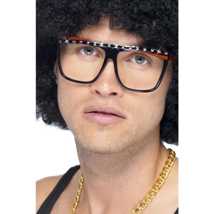 Lunettes cloutées sans verres Taille Unique