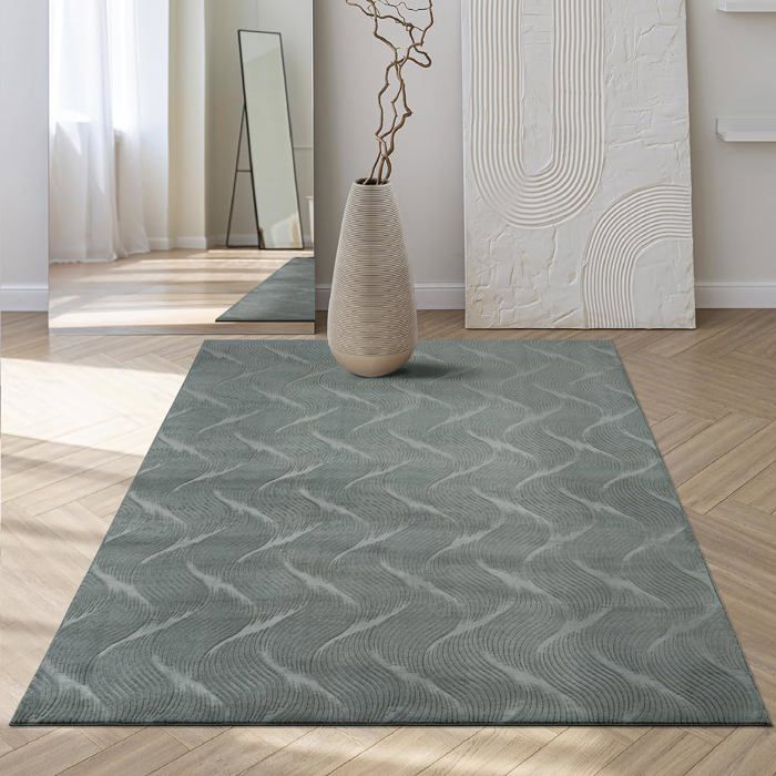 Tapis 'Foxy' à Poils Longs 30 Mm - Velours Antidérapant, Couleur Crème, 80 X 150 Cm - Pour Salon Ou Chambre