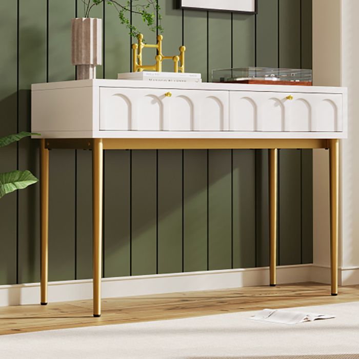 Commode Coiffeuse avec 2 tiroirs chambre buffet tiroir commode blanc crème Commode Coiffeuse avec 2 tiroirs chambre buffet tiroir commode blanc crème