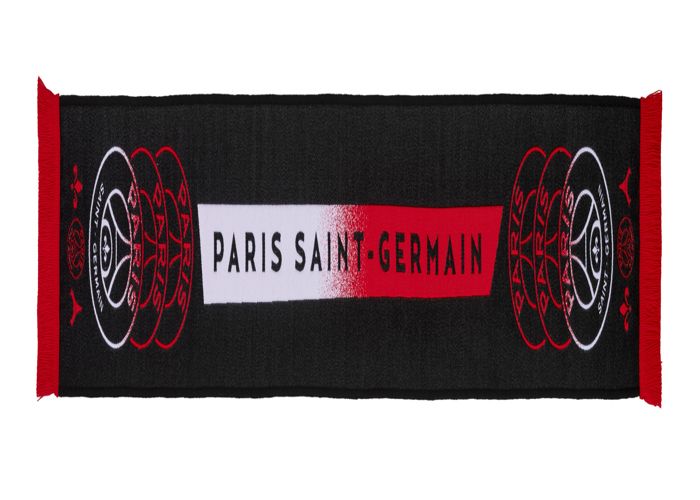 Écharpe PSG vintage – Paris Saint-Germain – Ancien logo